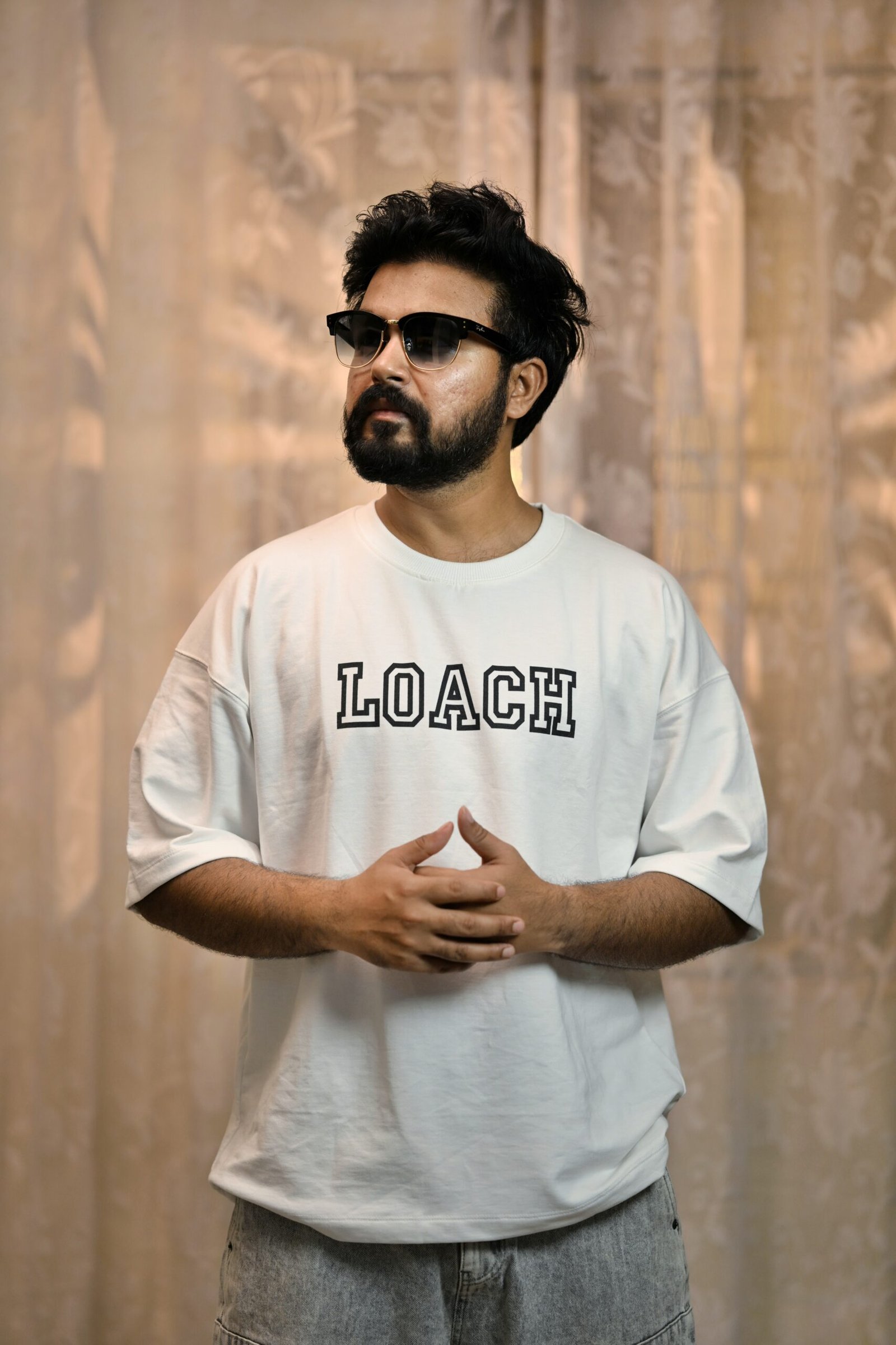 LOACH Oversized white t-shirt - Image 6